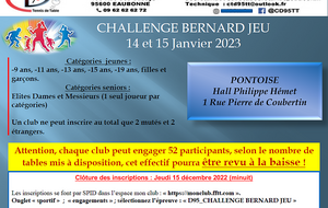 CHALLENGE BERNARD JEU 2023